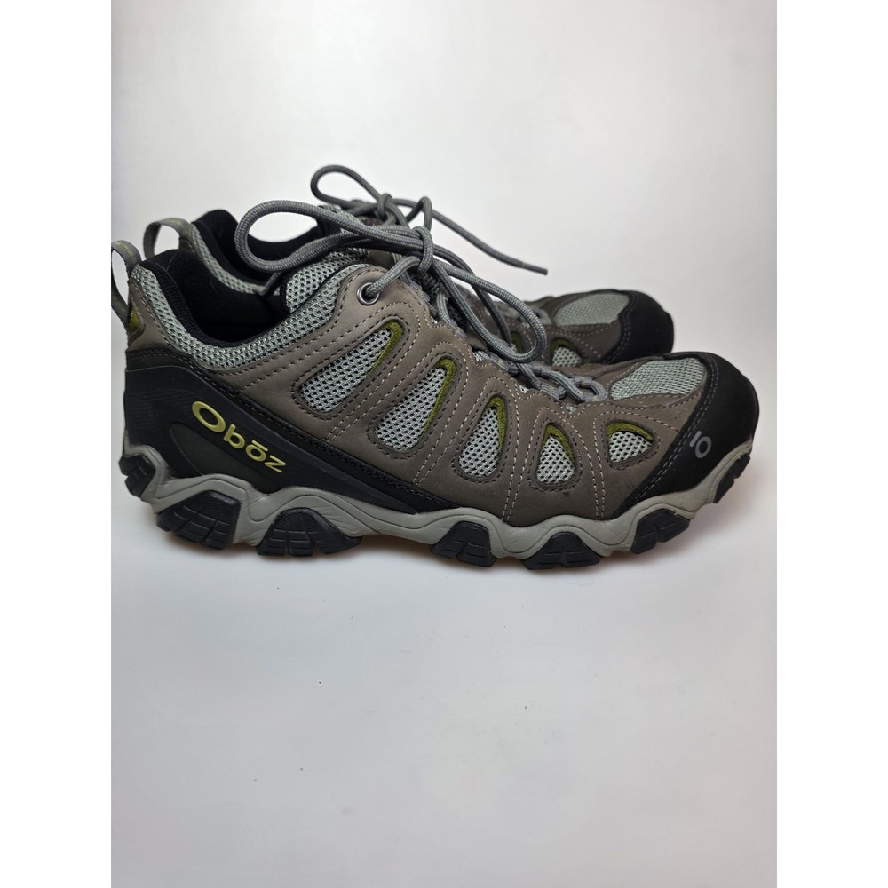 Oboz Sawtooth II Low Hiking Shoes Mens 12 Gray Charcoal Trail Sneakers